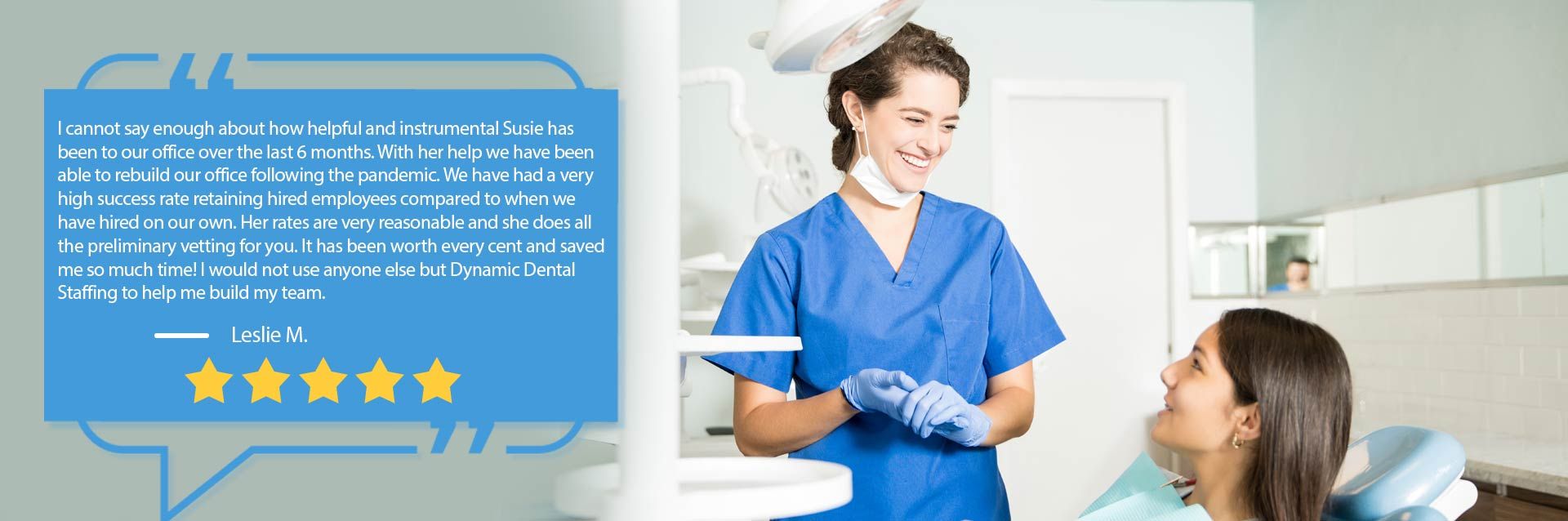 dynamic dental staffing google review